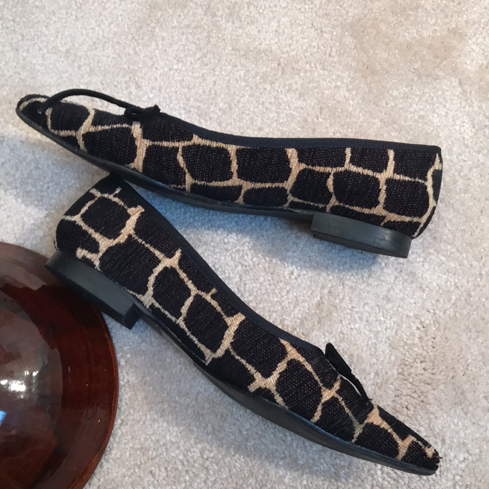 Antonio Parriego Made in Spain Giraffe pattern flats. Y2K EU 36- like a 5.5-6 US - Picture 9 of 11